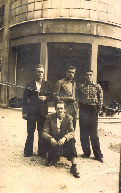 Libero Masselli, Massimo Viciani, Leonardo Scarapelli Libero Santoni 1939