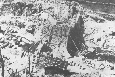 Castel San Niccol Ricostruzione del ponte di Vertelli distrutto dai tedeschi